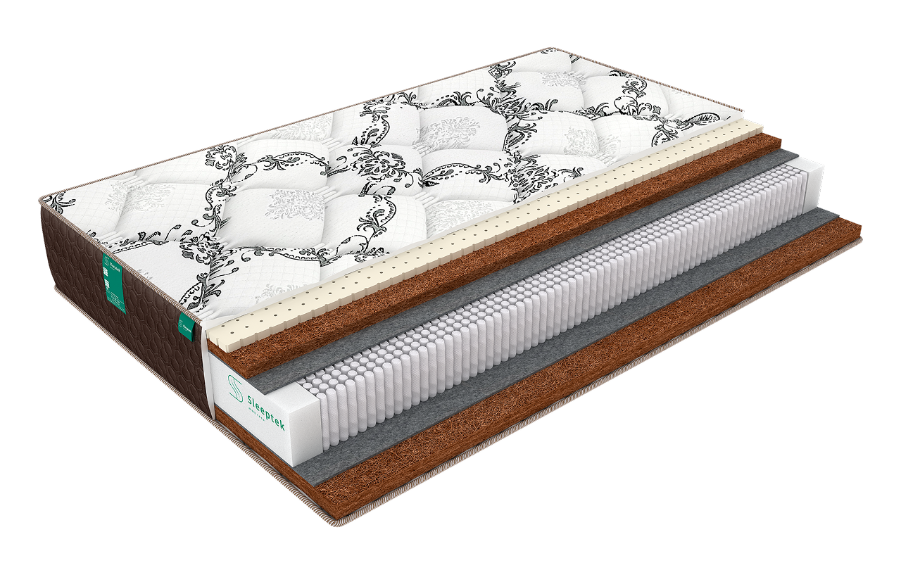 фото: Матрас Sleeptek Lux Strutto Cocos