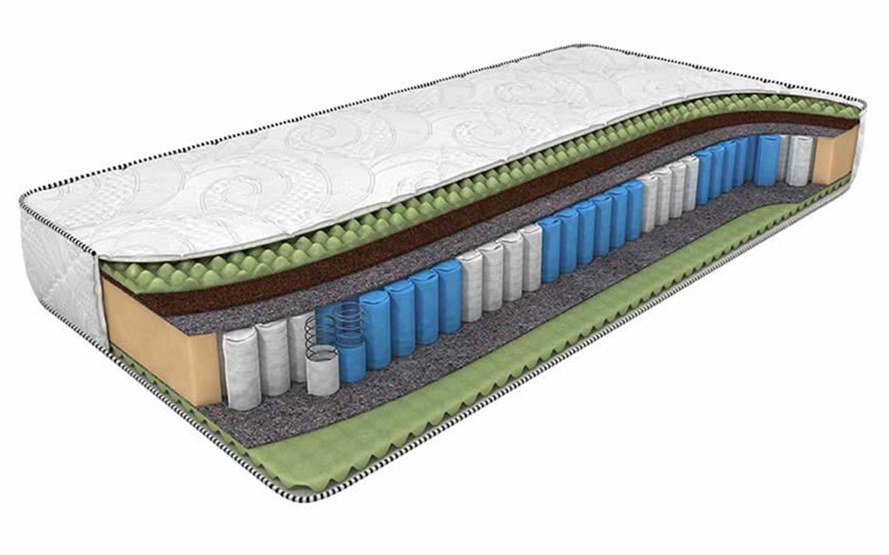 фото: Матрас DreamLine Smart Zone Mix Foam